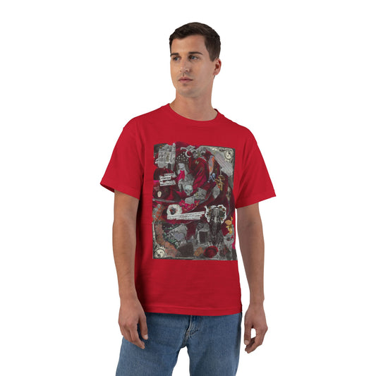 Beefy-T Short-Sleeve T-Shirt: Bones & Roses