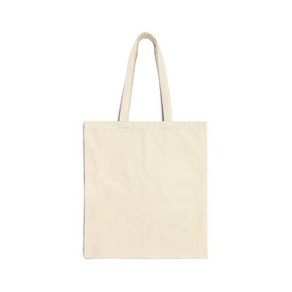 Cotton Canvas Tote Bag: Katie in a Kitty Hat