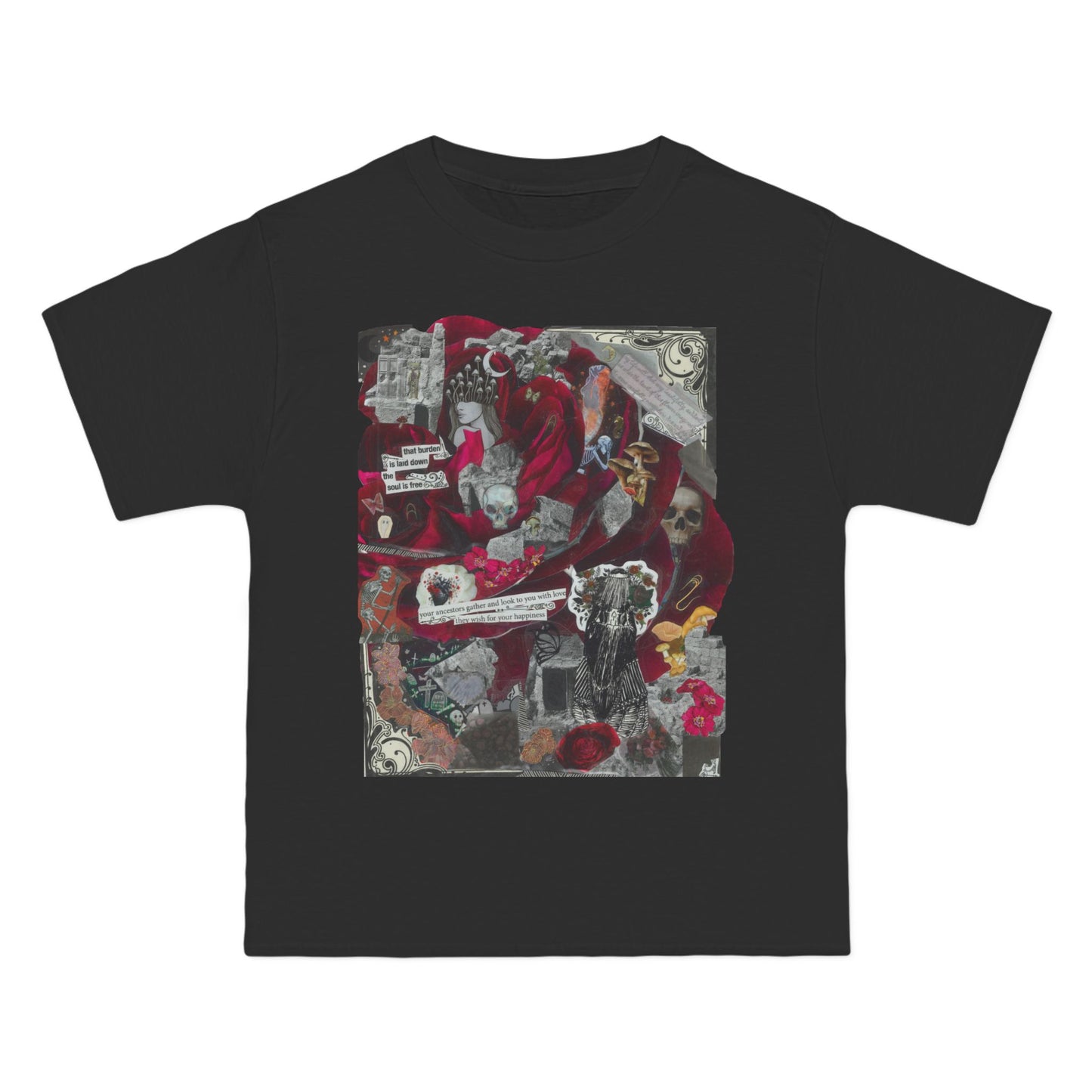 Beefy-T Short-Sleeve T-Shirt: Bones & Roses