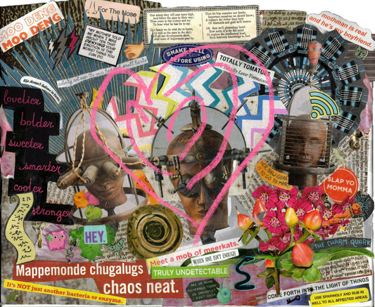 Print: "don't mind me"