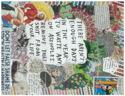 Print: "don't waste your time"