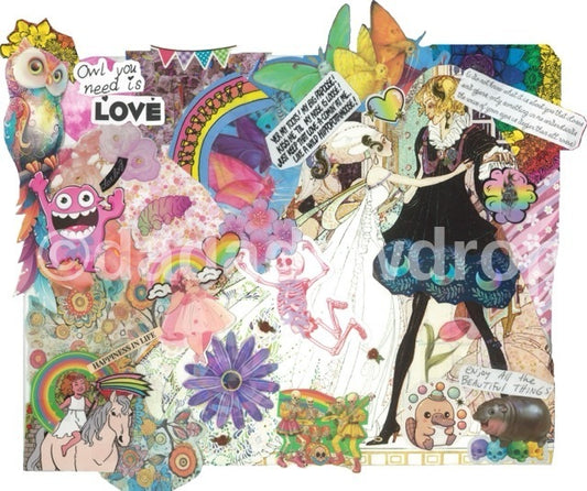 Print: "glorious gays"