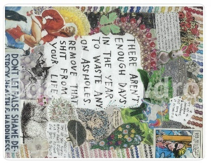 Print: "don't waste your time"